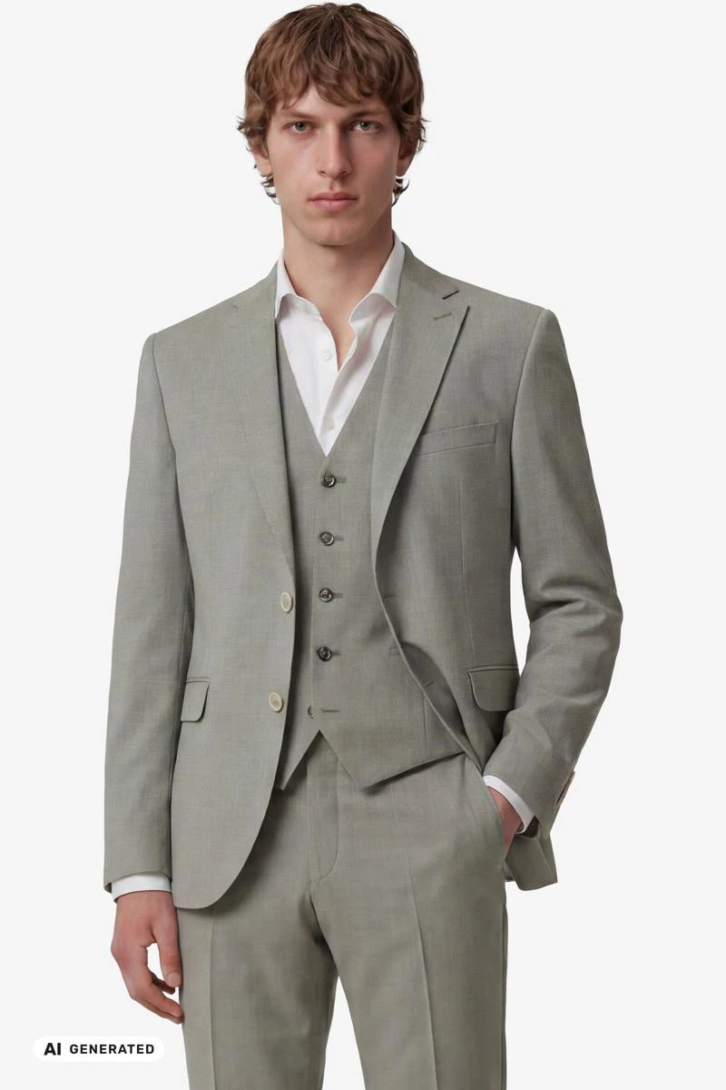 Club of Gents Colbert 50.185S0 / 423922 Grijs 3
