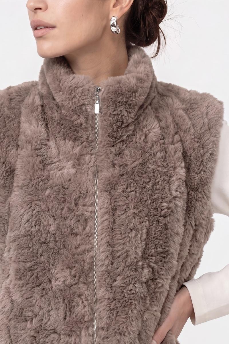 Monari Vest 810030 Taupe 5