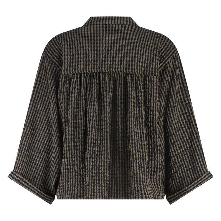 NUKUS Blouse Maya Bruin 4