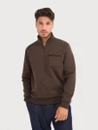 Blue Industry Trui KBIW26-M41 Bruin 1