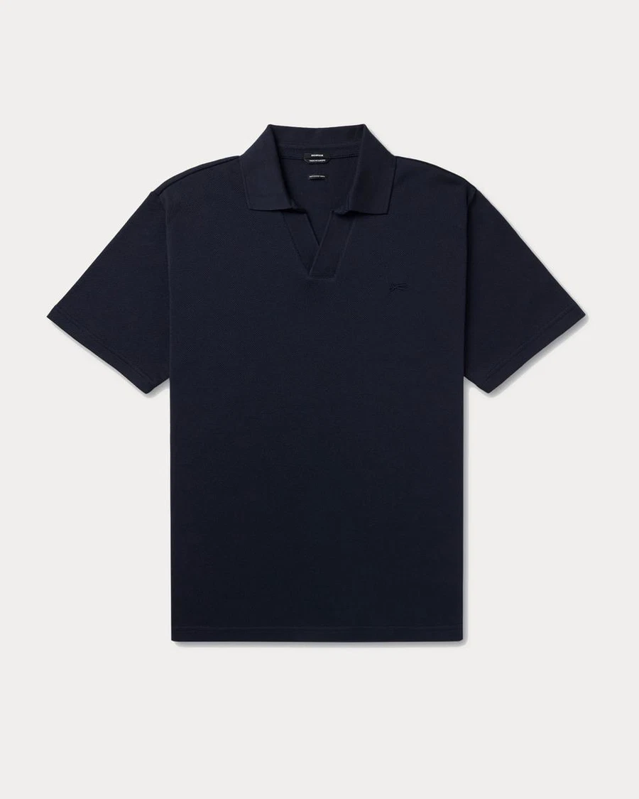 Denham Polo Scissor Blauw 1