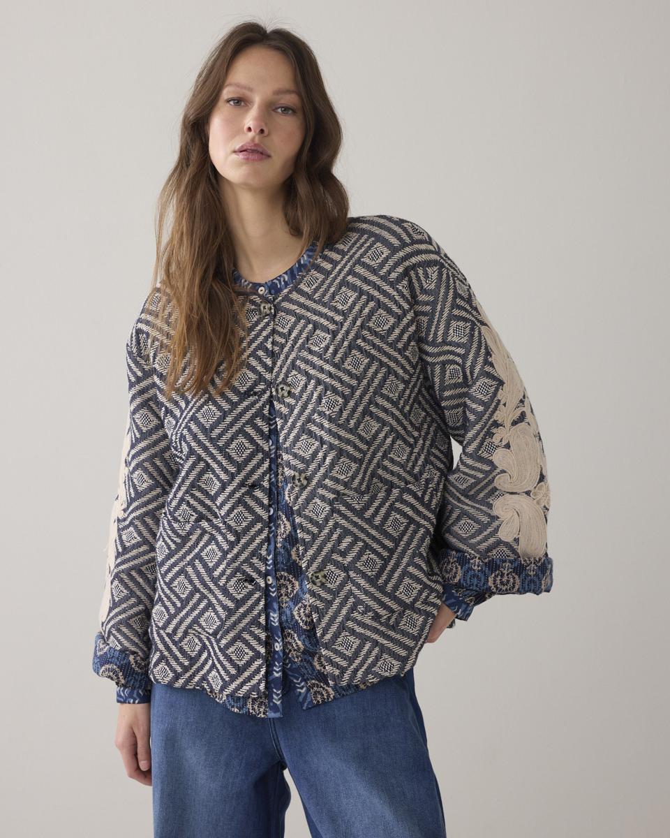 Summum Blazer 1s1284-12411 Blauw 1