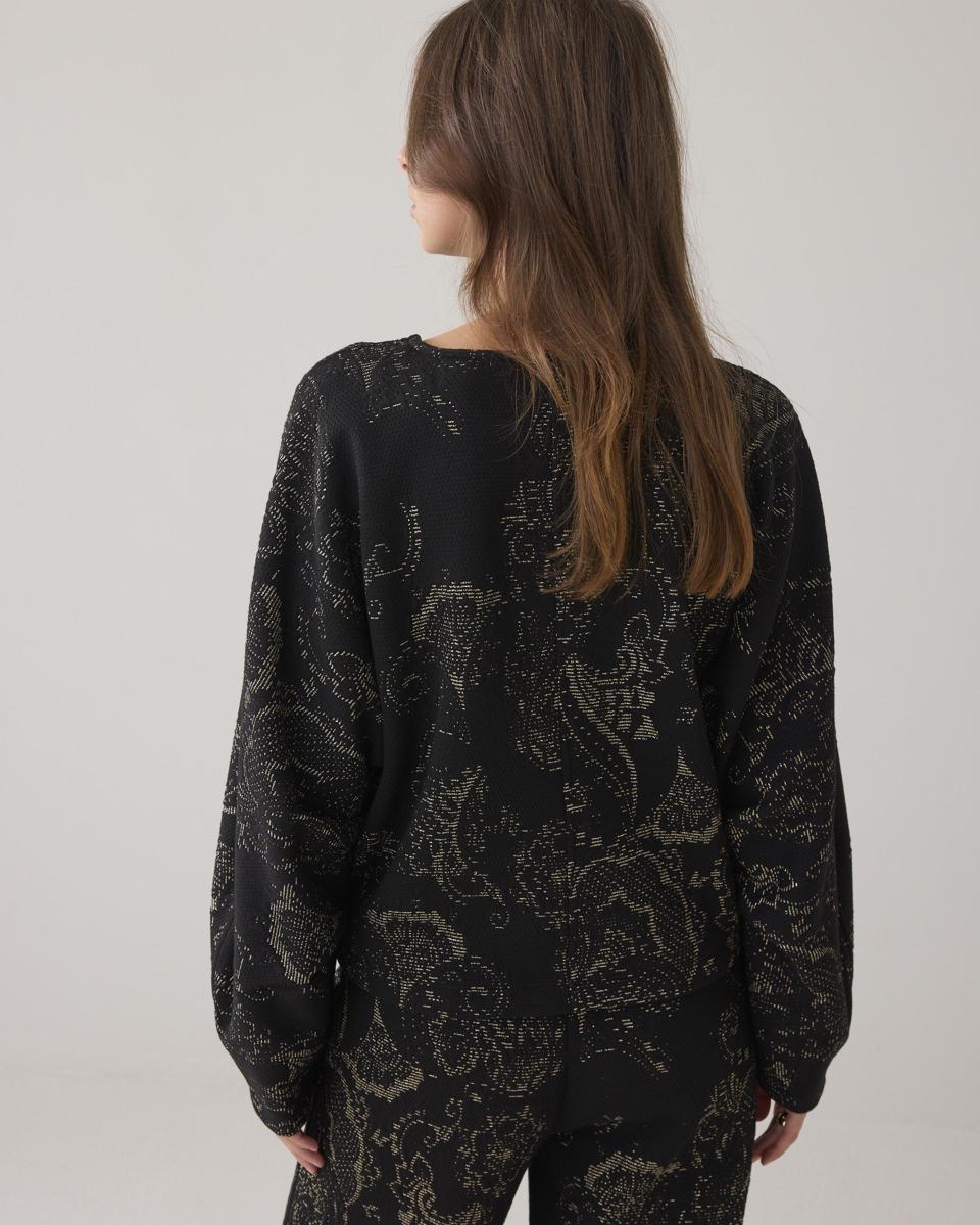 Summum Blouse 3s5215-30735 Zwart 3