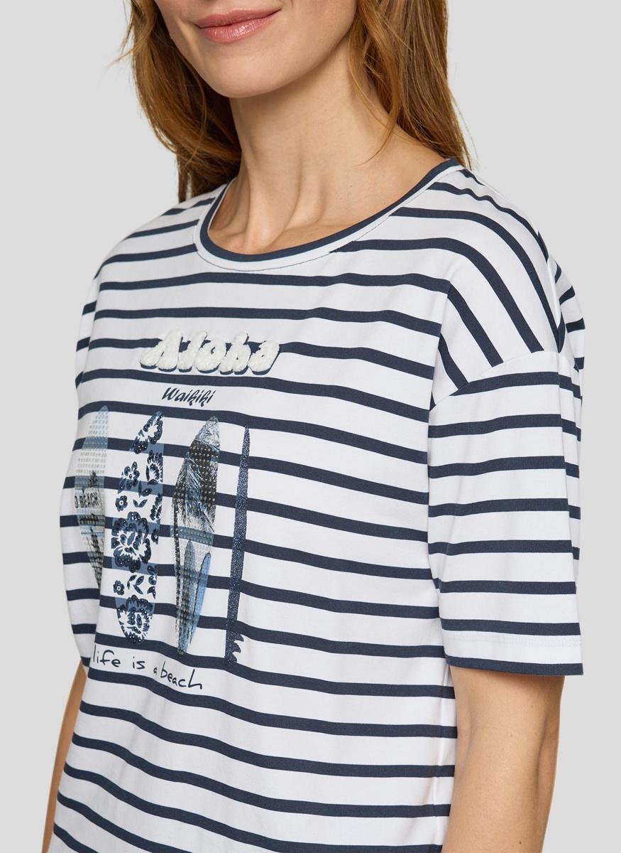 Rabe T-Shirt 56-121369 Blauw 4