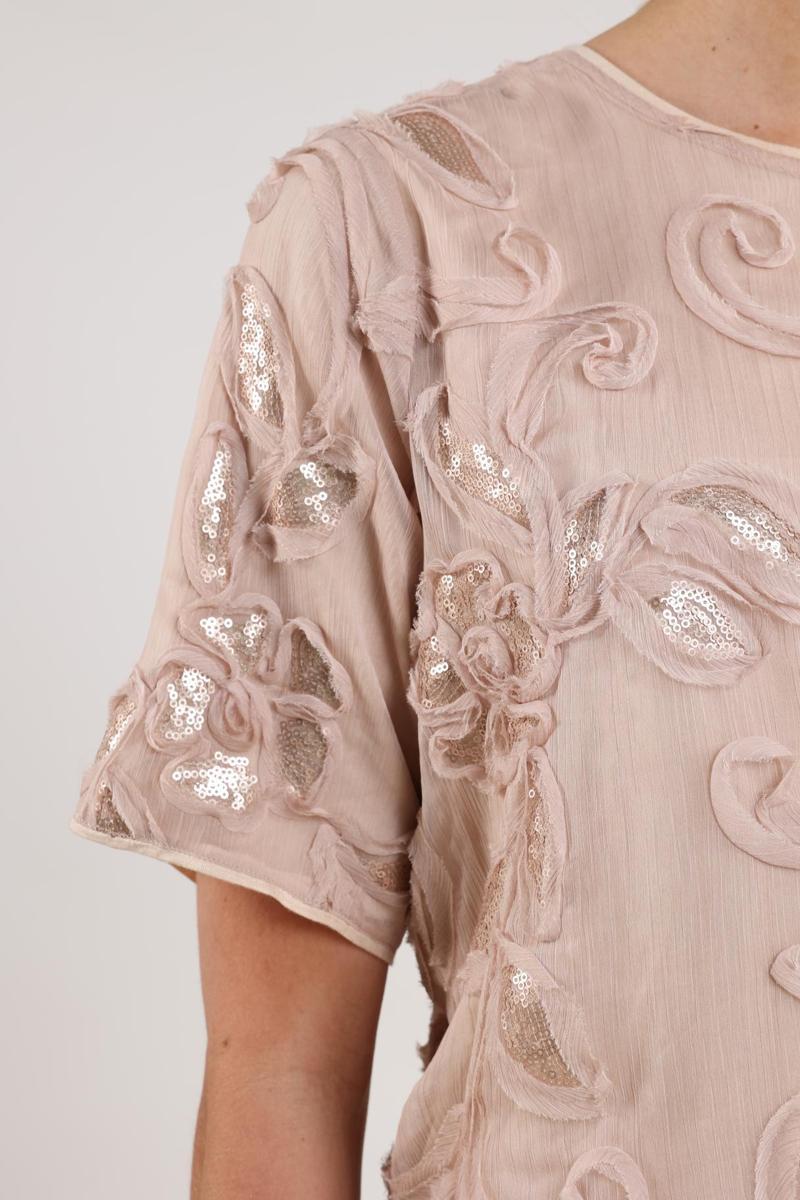 NUKUS Blouse NKF01059 Roze 4