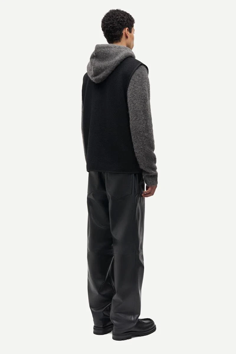Samsøe Samsøe Vest Sahannes Zwart 3