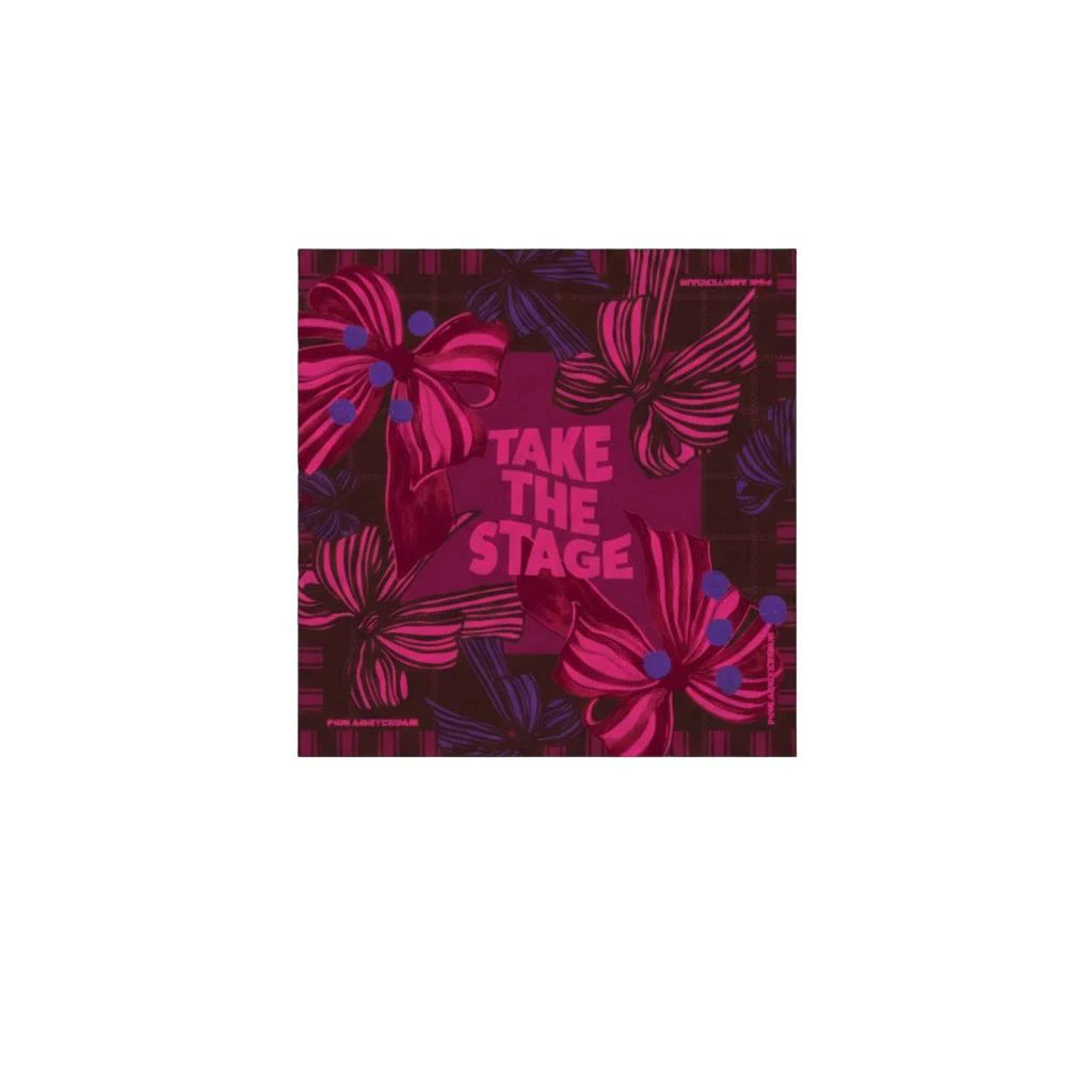POM Amsterdam Sjaal SP9685 Roze 1