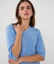 EsQualo Vest SP26.07005 Blauw 5