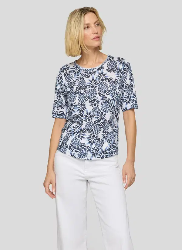 Rabe T-Shirt 56-121381 Blauw 1