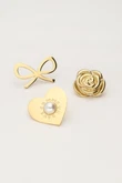 My Jewellery My Jewellery Broche set MJ11721 Goud 1