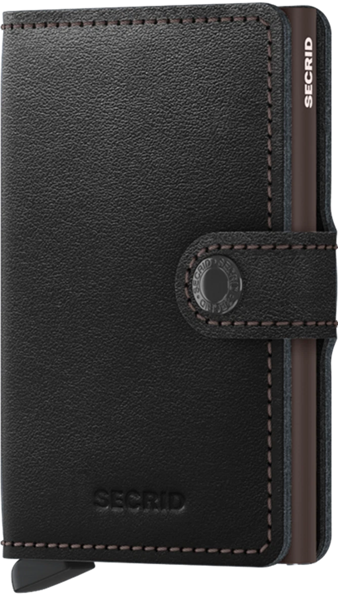 Secrid Miniwallet Original Black Brown Zwart 1