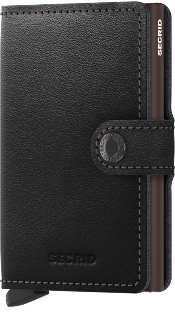 Secrid Miniwallet Original Black Brown Zwart 1