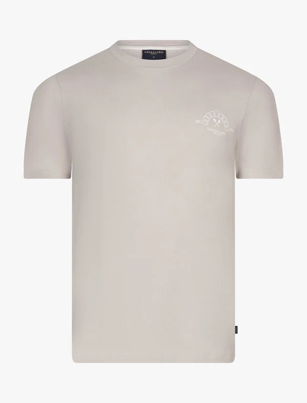 Cavallaro T-Shirt  Don Funghi Beige 1