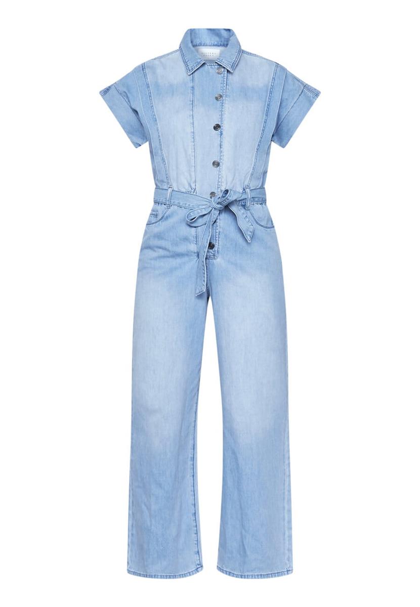Sisters Point Jumpsuit Feba Blauw 2