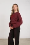 NUKUS Sweater NKF03099 Rood 3