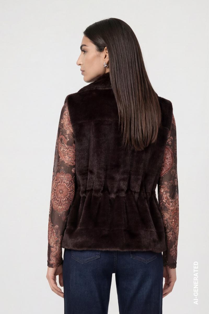 Monari Vest 810066 Bruin 6
