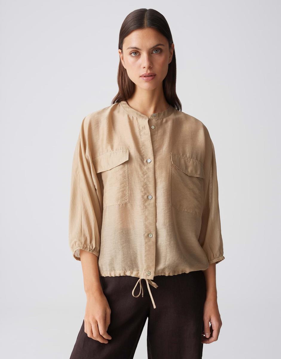 OPUS Blouse 10575914225444 Beige 2