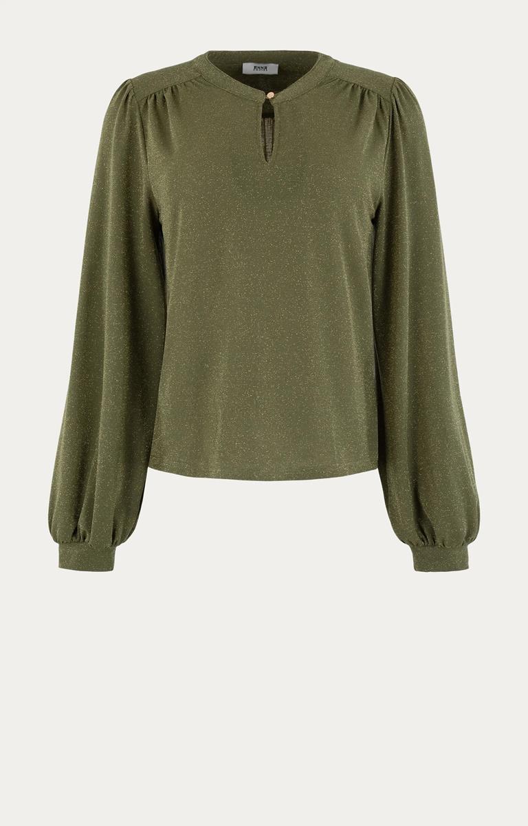 Anna Blouse 26a05-03463-1 Groen 2