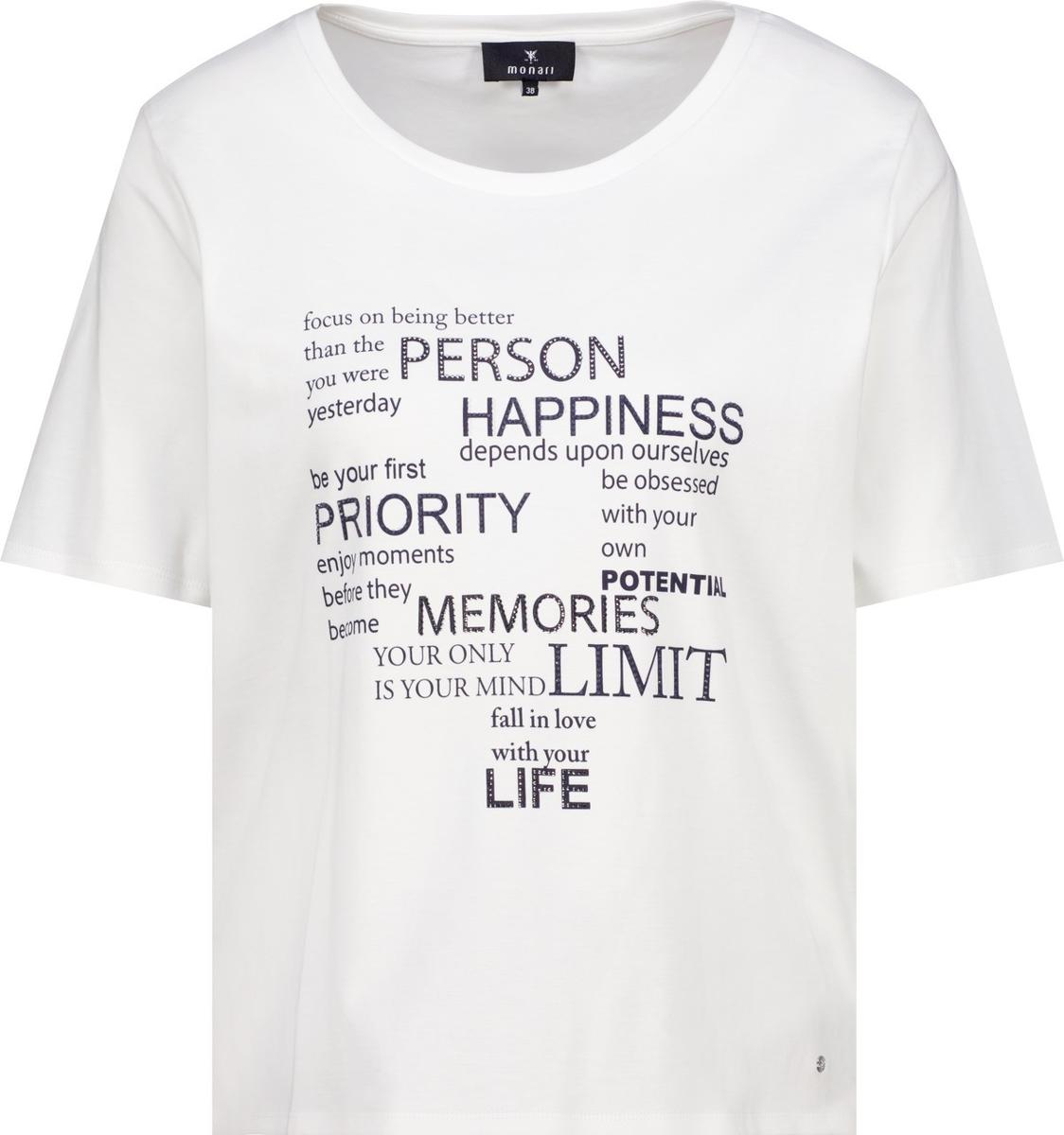 Monari T-Shirt 410466 Wit 2