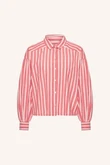 By-Bar Blouse Sarah Stripe Rood 2