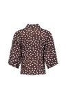 Studio Anneloes Blouse Fabienne Dot Bruin 3
