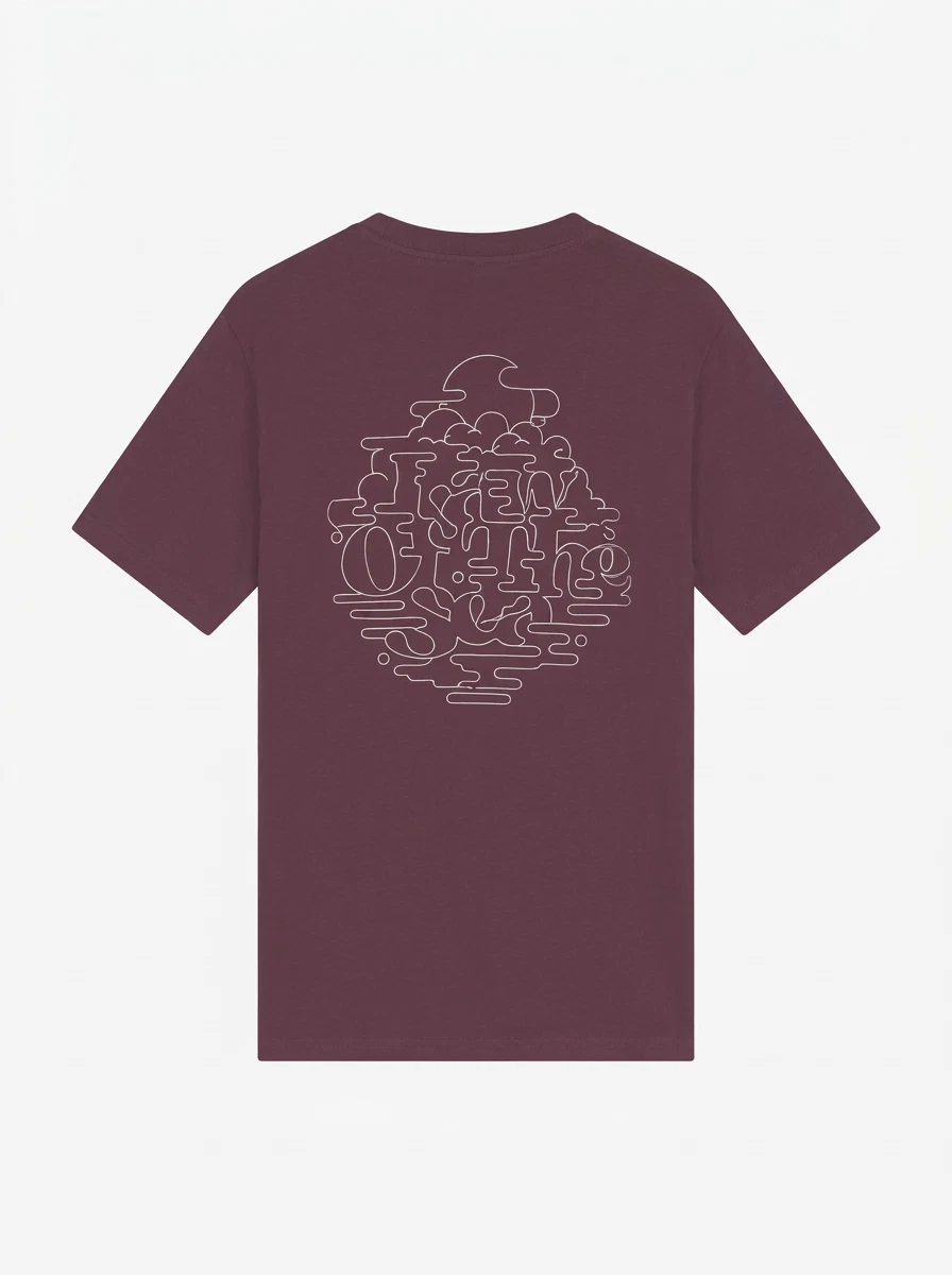 Law of the Sea T-Shirt Vapour Paars 4