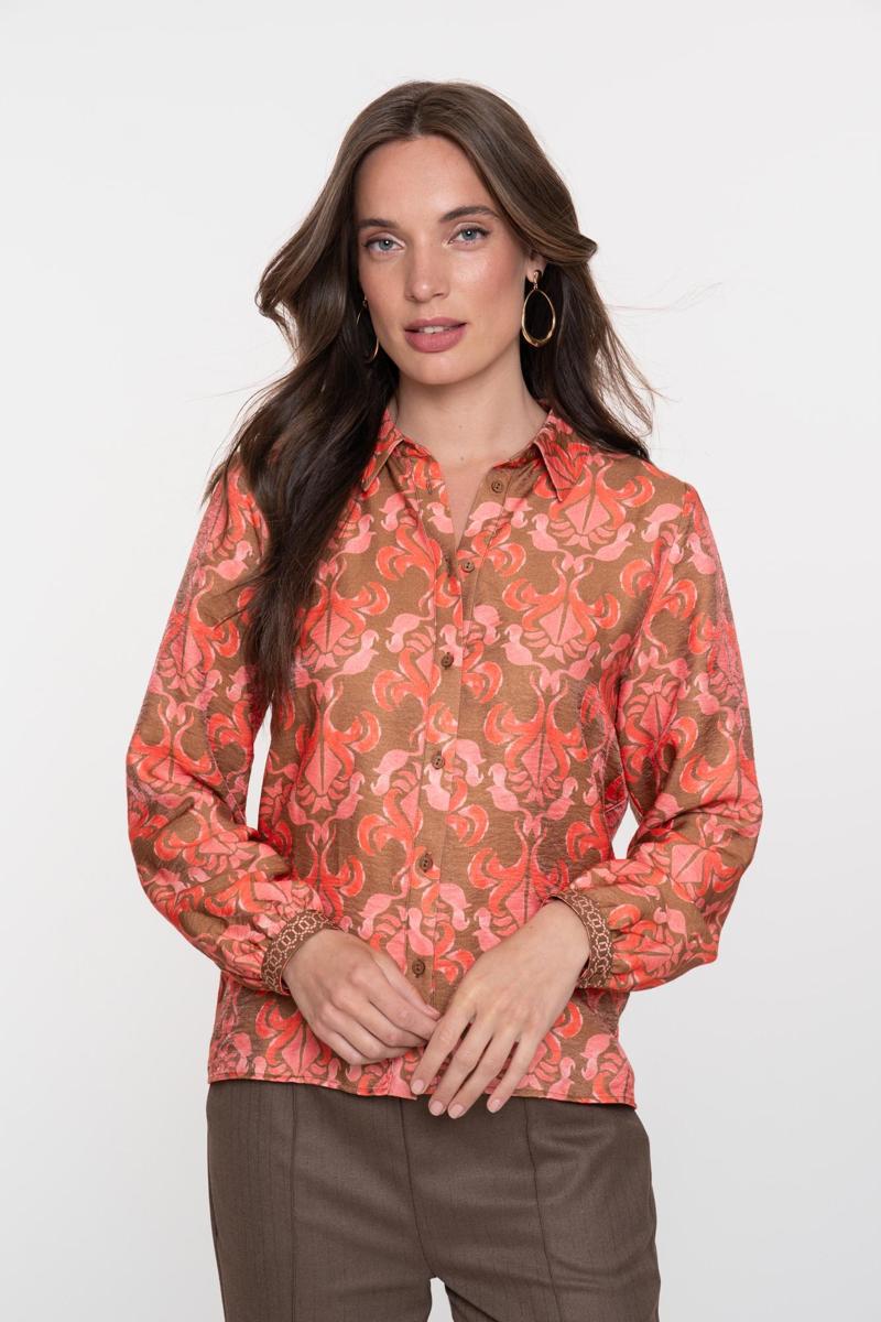 Geisha Blouse 53918-20 Oranje 1