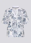 Rabe T-Shirt 56-121371 Blauw 2