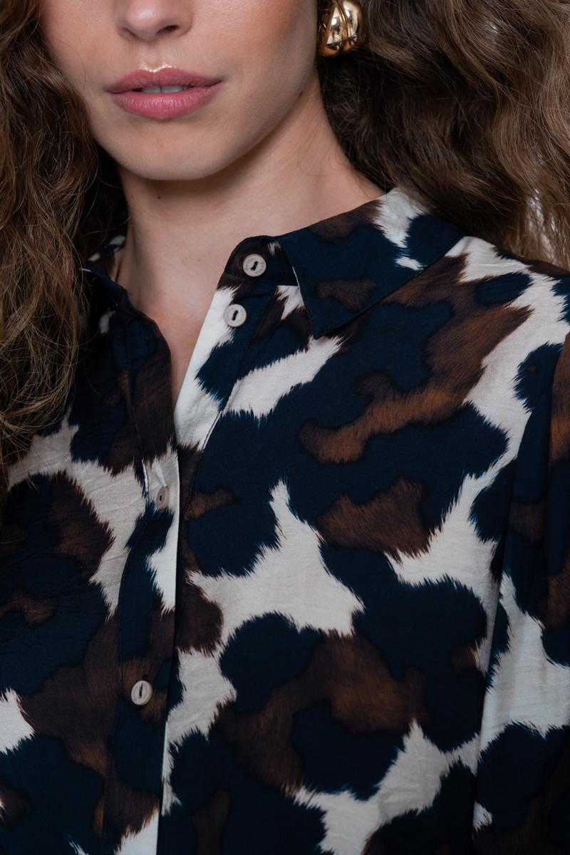 Geisha Blouse 63667-20 Blauw 5