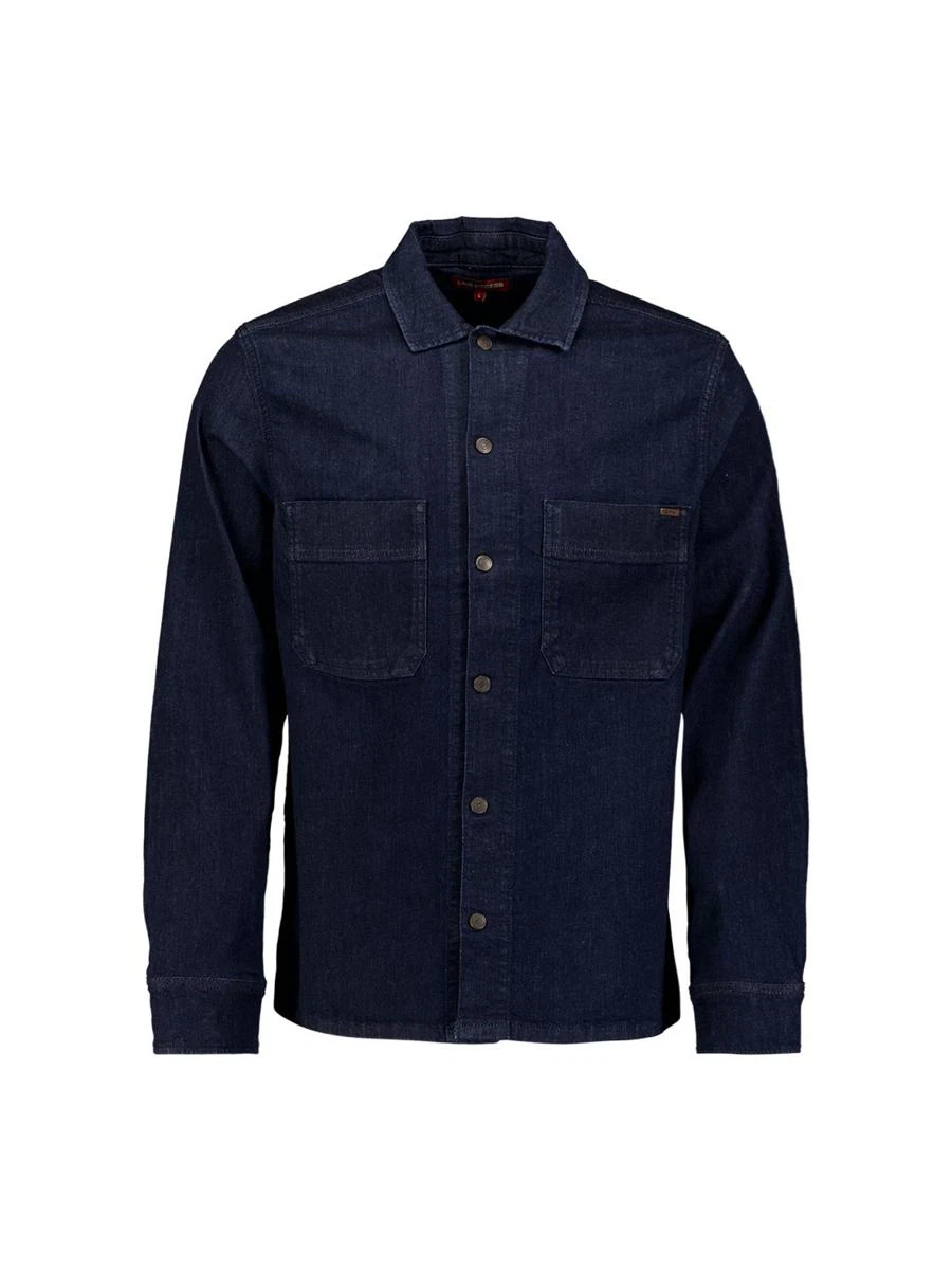 No Excess Overshirt 33590845 Blauw 2