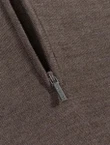 Cavallaro Trui Merino Half Zip Taupe 4
