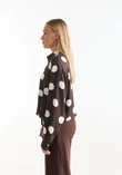 Jansen Amsterdam Blouse Dot Bruin 4