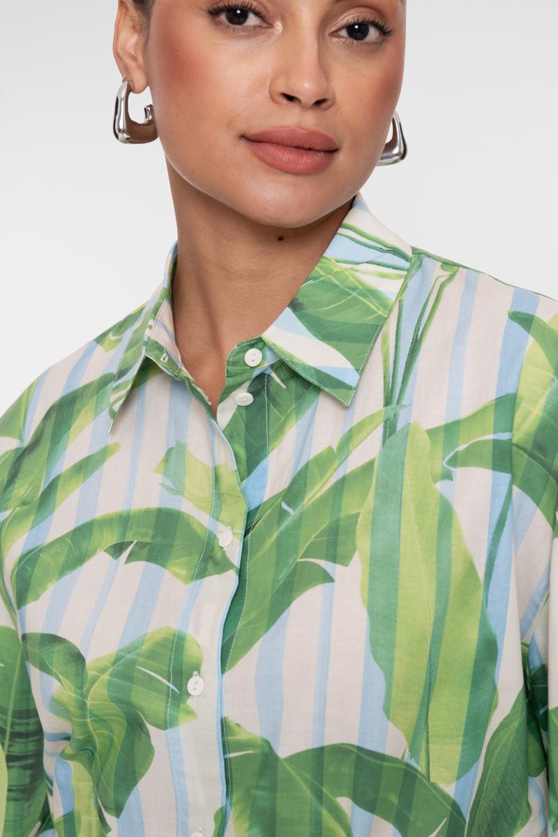 Geisha Blouse 63464-20 Groen 5