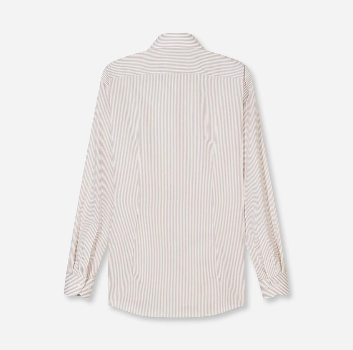 Olymp Overhemd 135874 Beige 3