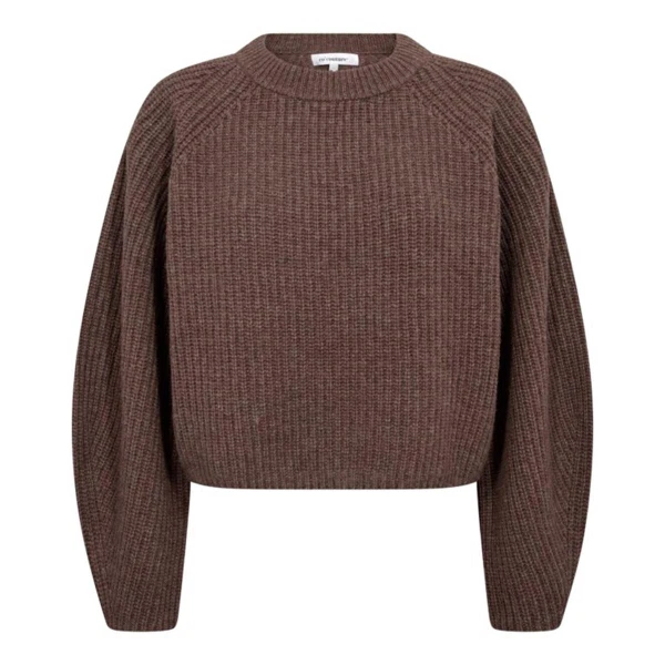 Co'Couture Trui Alvia Bruin 1