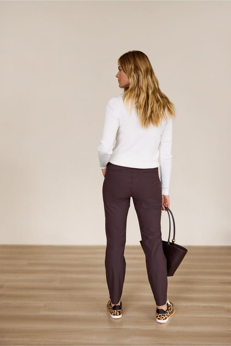 Studio Anneloes Pantalon Anne Bonded Bruin 3