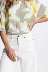 Jansen Amsterdam Blouse Thirza Groen 4