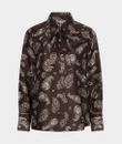 EsQualo Blouse F26.14505 Bruin 1