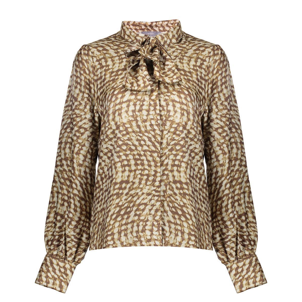 Geisha Blouse 53903-20 Bruin 2