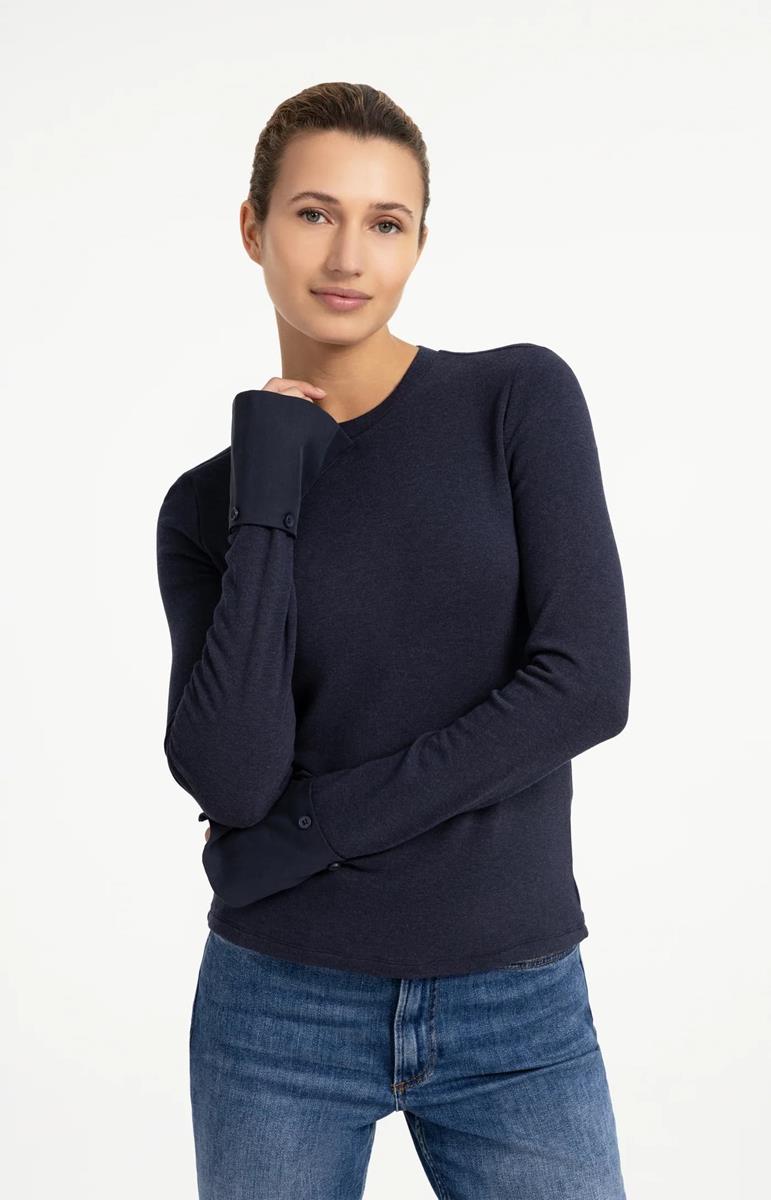 YAYA T-Shirt 01-709418-609 Blauw 1