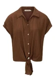 Dreamstar Blouse Wrapy Bruin 2