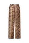 Studio Anneloes Pantalon Mienke snake trou Bruin 1