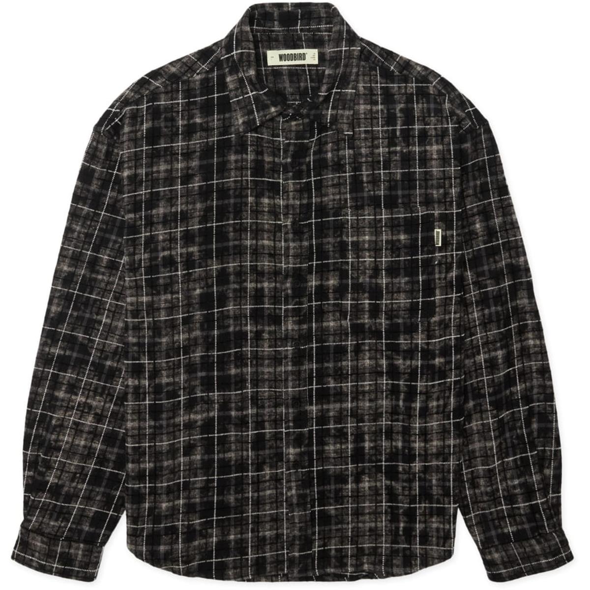 WOODBIRD Overshirt Jong Zwart 2