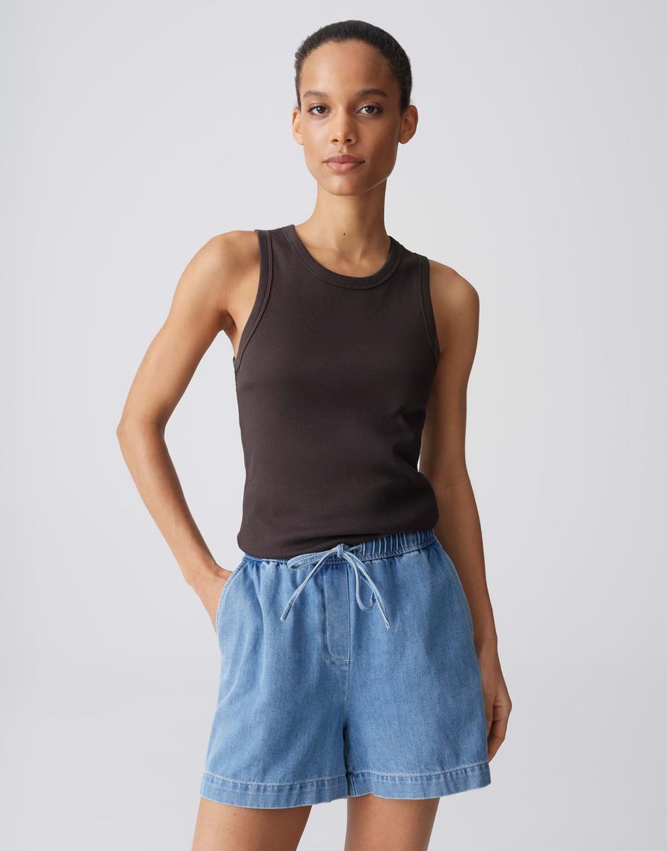 OPUS T-Shirt 10038710409106 Bruin 2
