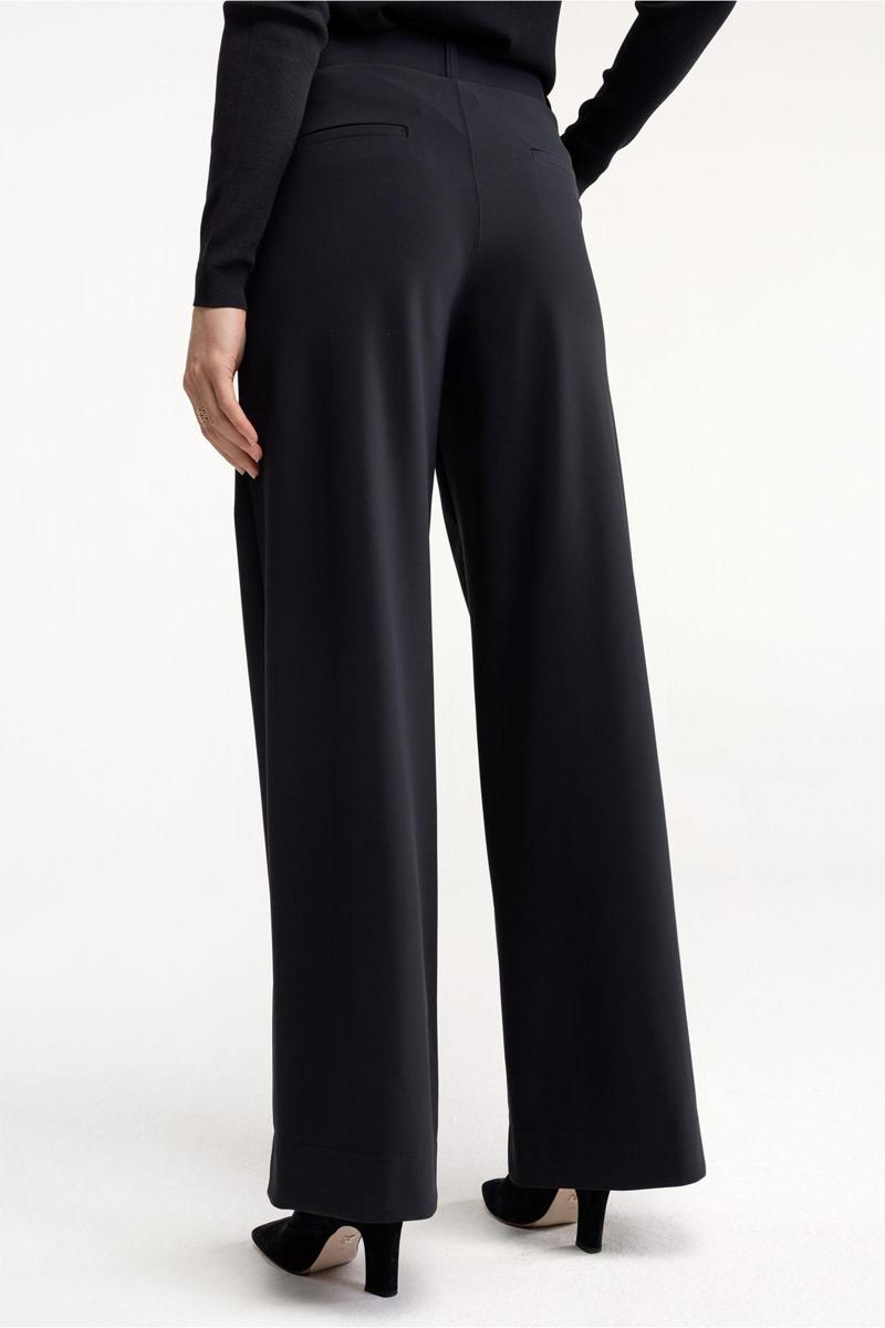 Studio Anneloes Pantalon Lexie bonded trou Zwart 5