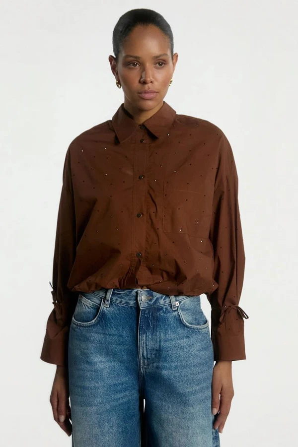 Aaiko Blouse Mikkie Bruin 1