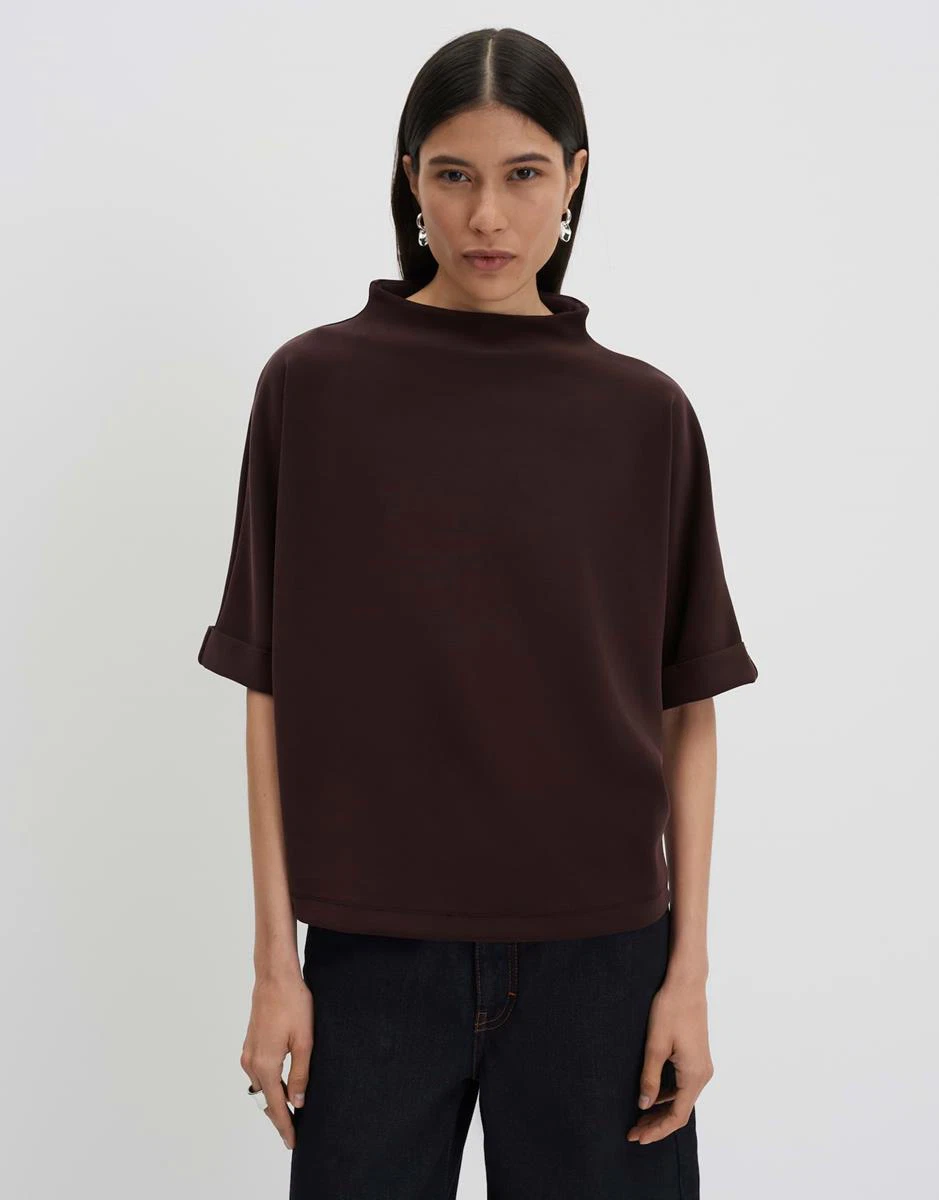 SOMEDAY Sweater Uvery Detail Rood 1