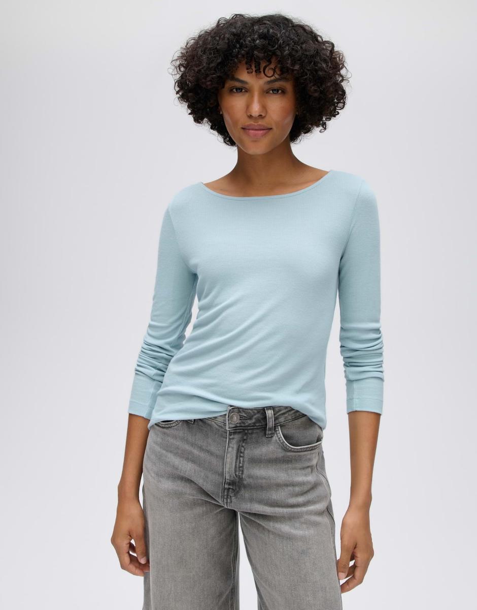 OPUS T-Shirt 10618313211106 Blauw 2