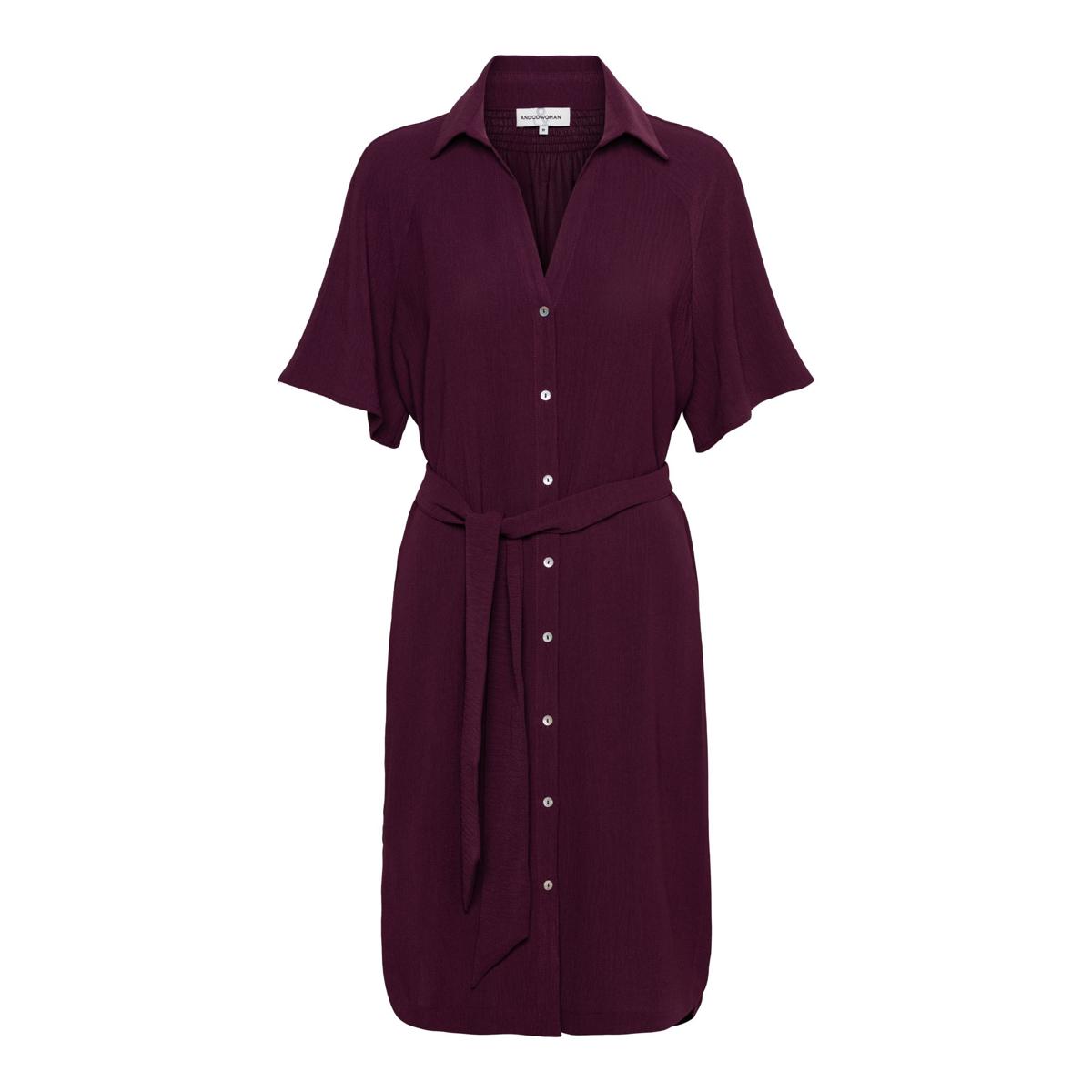 &Co Woman Jurk DR303 Paars 1
