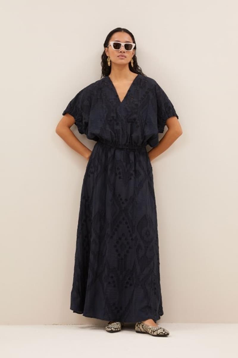 By-Bar Blouse Mabel Mist Blauw 1